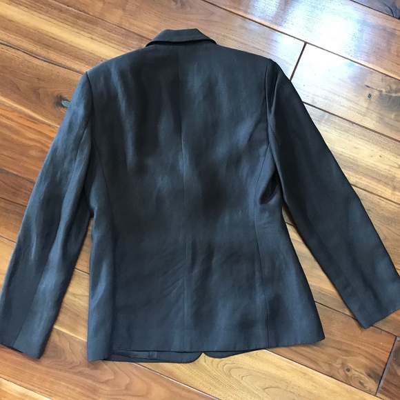Ann Taylor Brown Suit (Jacket & Pants) (Petite) - Picture 2 of 5